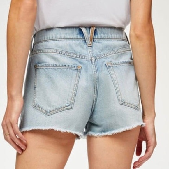 7 for All Mankind Monroe Cut-Off Shorts - Picture 4 of 13